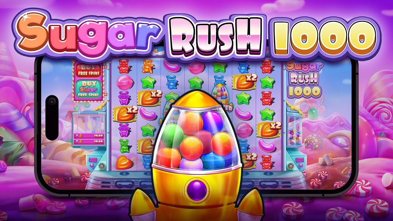 Sugar Rush 1000 - Сладкий слот с выигрышем x25,000